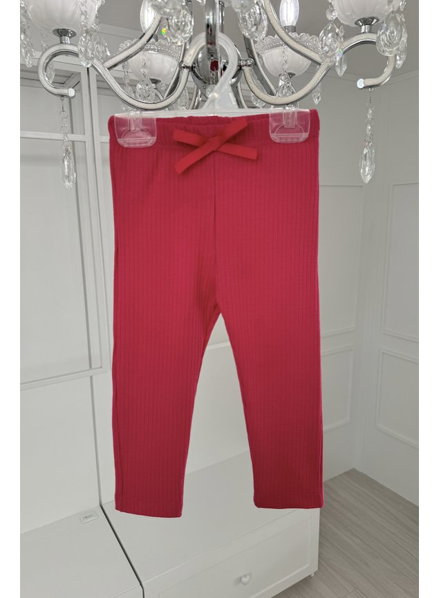calca legging em ribana caneladapink cadarco menina infantil b
