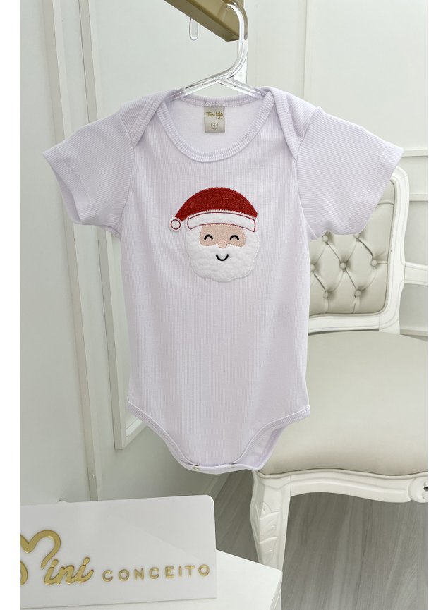 body off papai noel menina infantil natal bebe menino