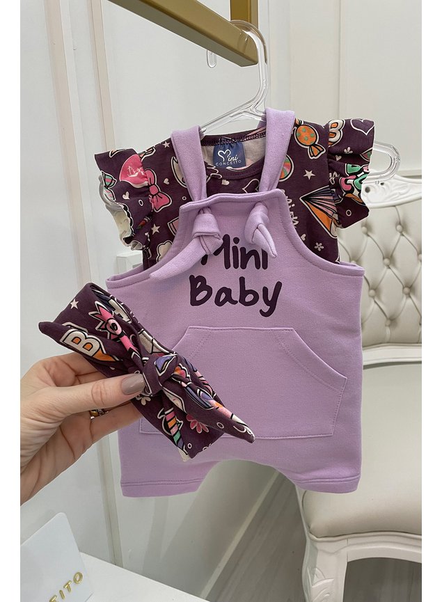 body doces arcoiris menina infantil roxo colorido bebe miniconceito b