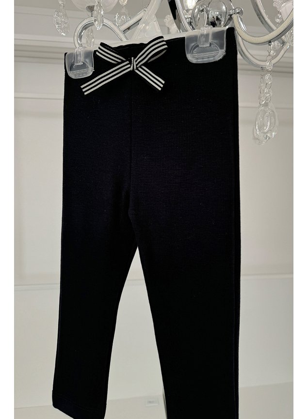 calca legging ribana canelada menina infantil miniconceito preto miniconceito a