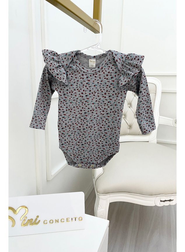 body mescla fores menina infantil bebe