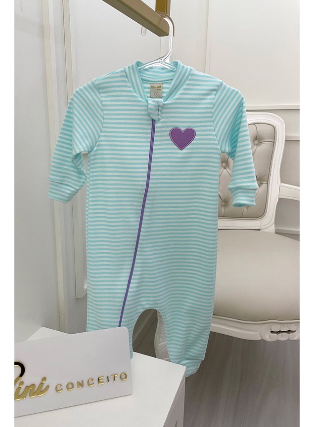 azul bebe listrado zper macaco menina infantil bebe miniconceito