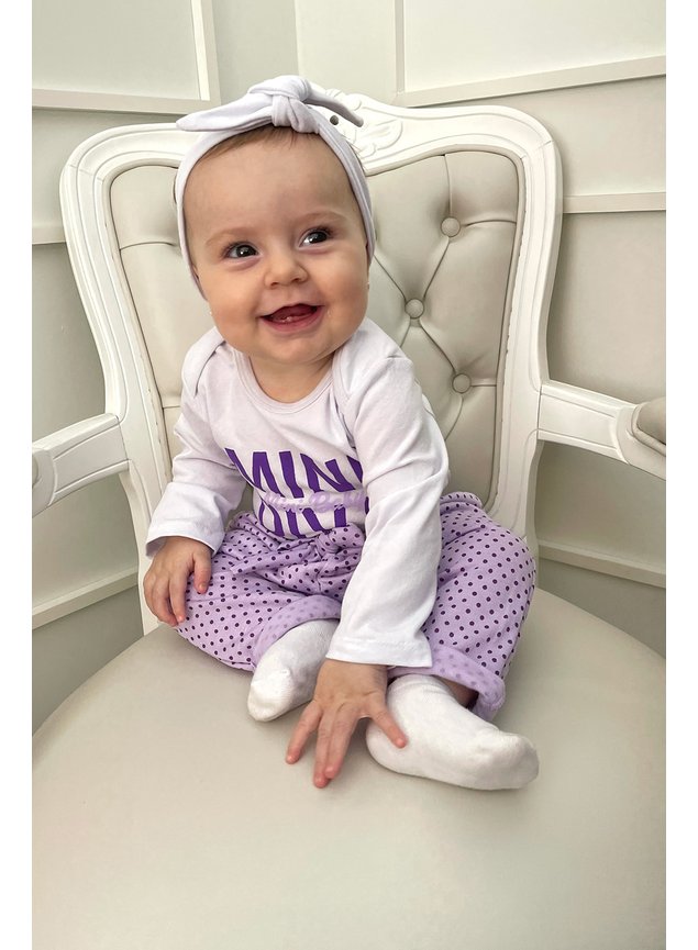 conjunto bebe menina lils branco miniconceito