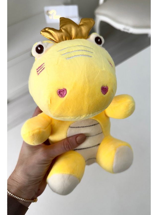 pelucia amarelo dinossauro b