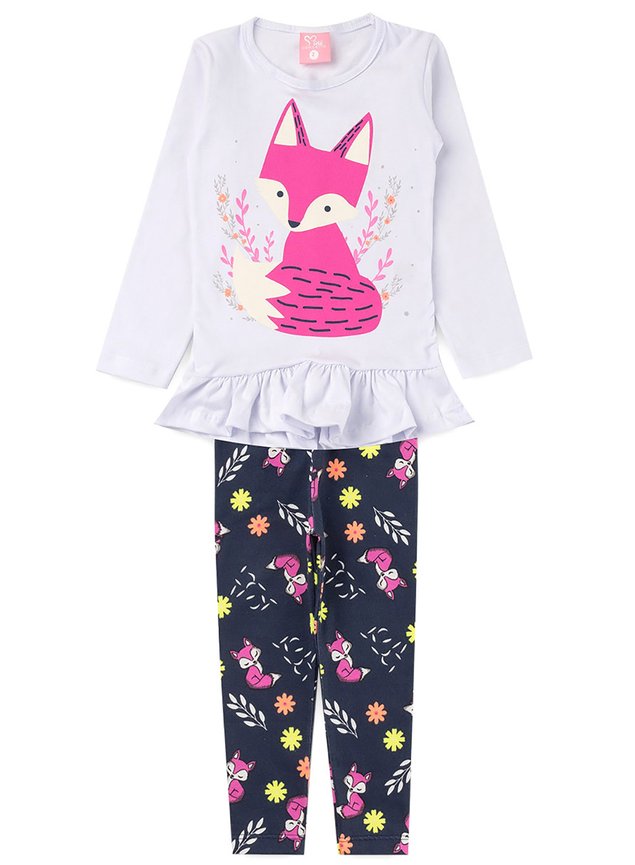 conjunto pijama menina infantil miniconceito
