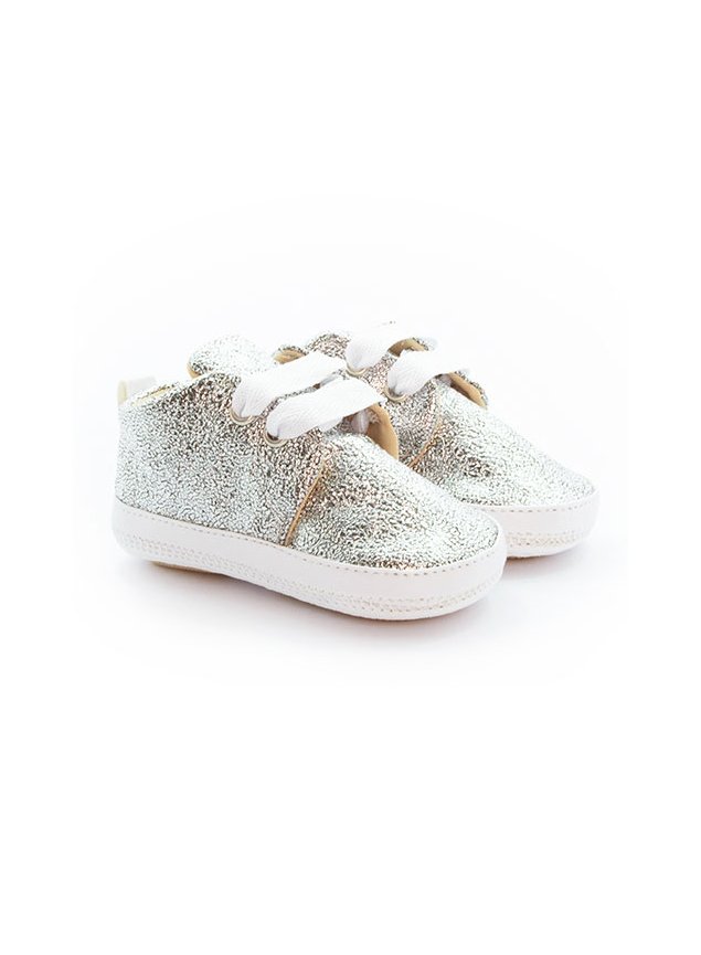tenis brilho menina infantil dourado