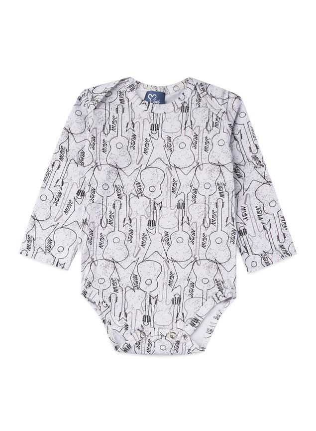 conjunto bebe preto branco kit guitarra r