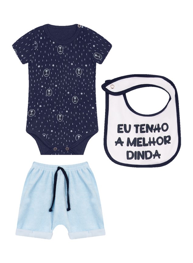 conjunto bebe dinda miniconceito marinho