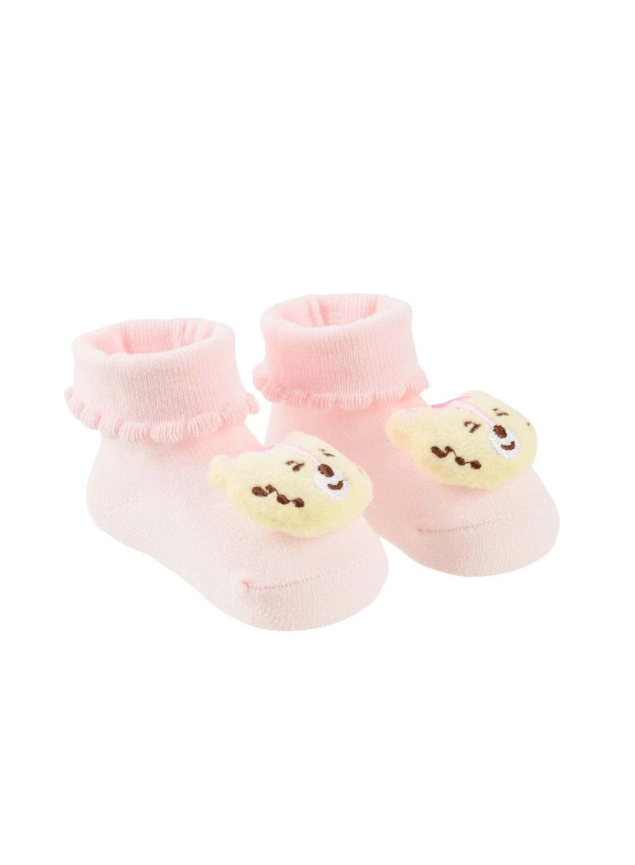 meia bichinho tigrinho bebe menina infantil
