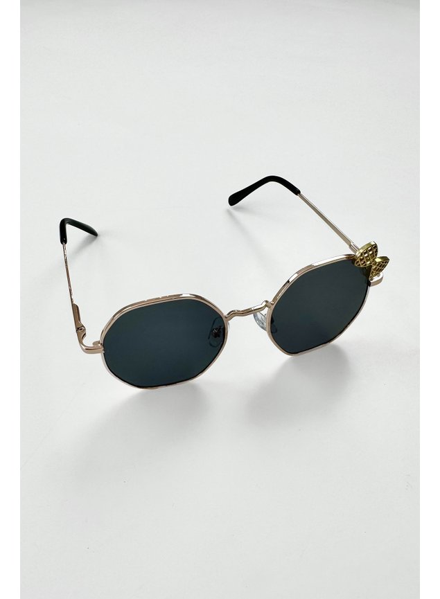 acessorio oculos prata menina infantil miniconceito laco amarelo n