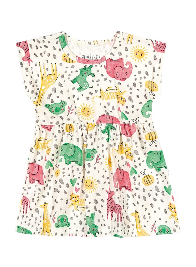 bichinhos vestido meniuna infantil bebe minicocneito