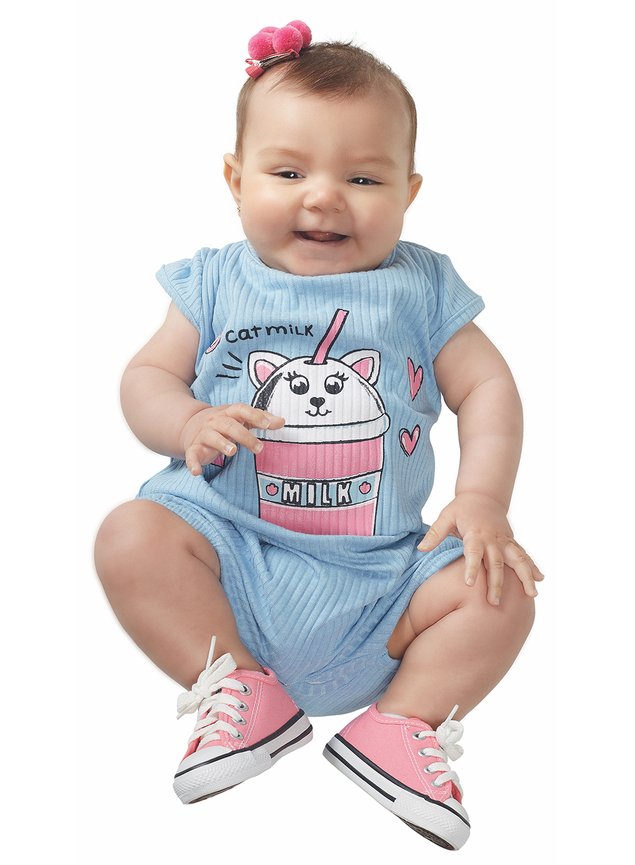 macaquinho azul bebe milkshacke miniconceito infantil