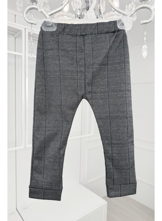 calca xadrez menina preto branco infantil bebe miniconceito a