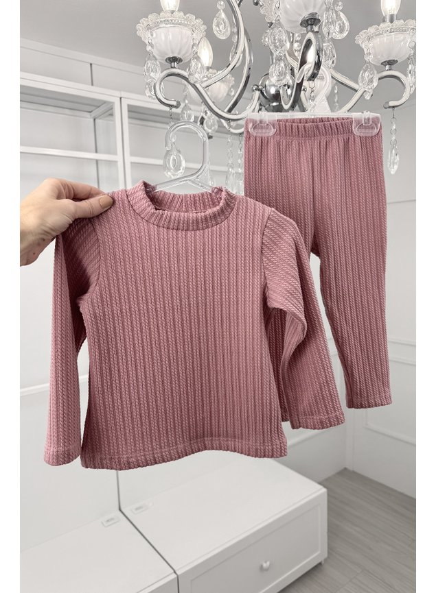 conjunto tricot menina infantil miniconceito