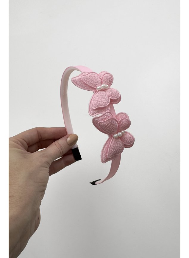 tiara borboleta rosa menina infantil miniconceito b