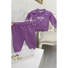 CONJUNTO POMPOM LAVANDA MENINA INFANTIL MINICONCEITO