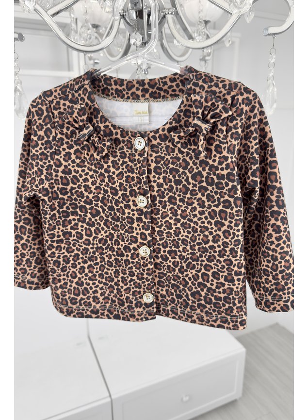 casaco onca menina infantil miniconceito t