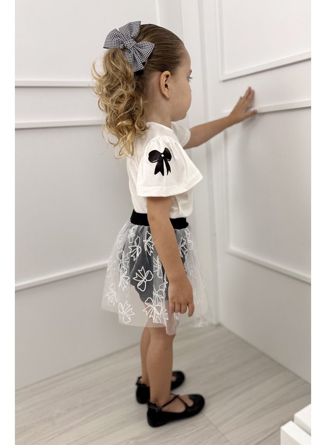 conjunto tule lkacos menina infantil miniconceito u