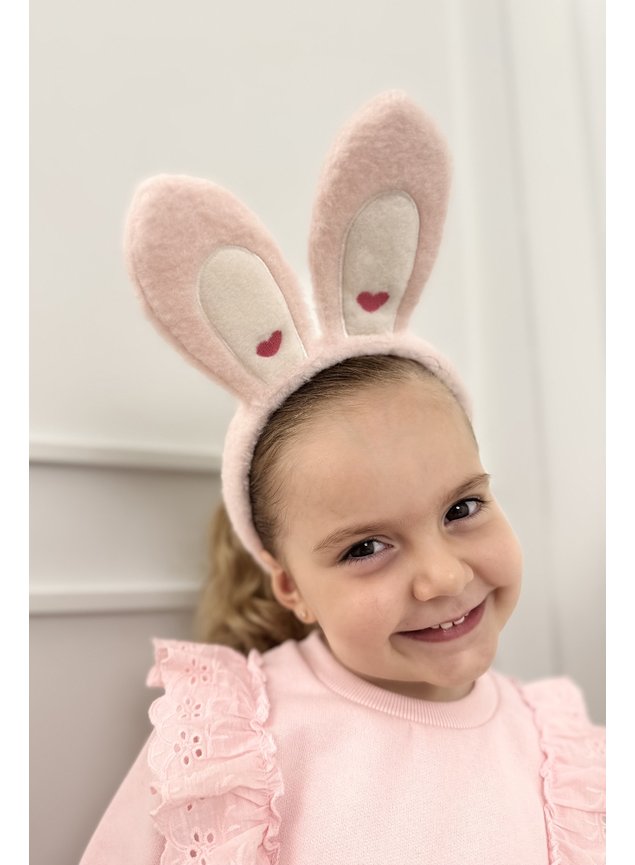 arquinho coelho menina infantil rosa