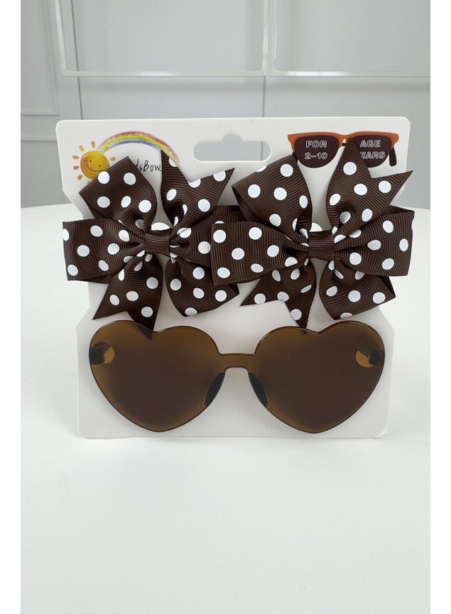 oculos marrom menina infantil miniconceito h