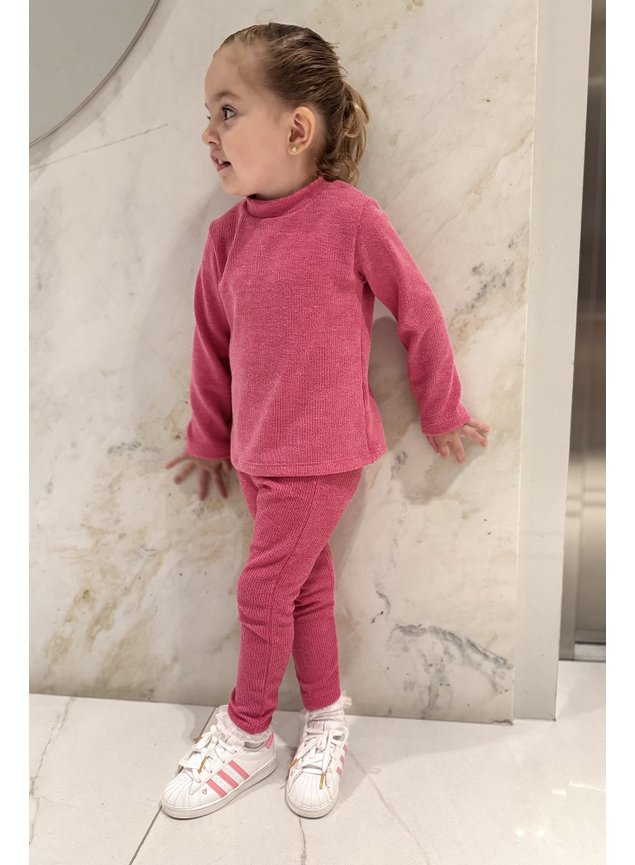 conjunto menina mini conceito inverno quentinho tricot mini lala