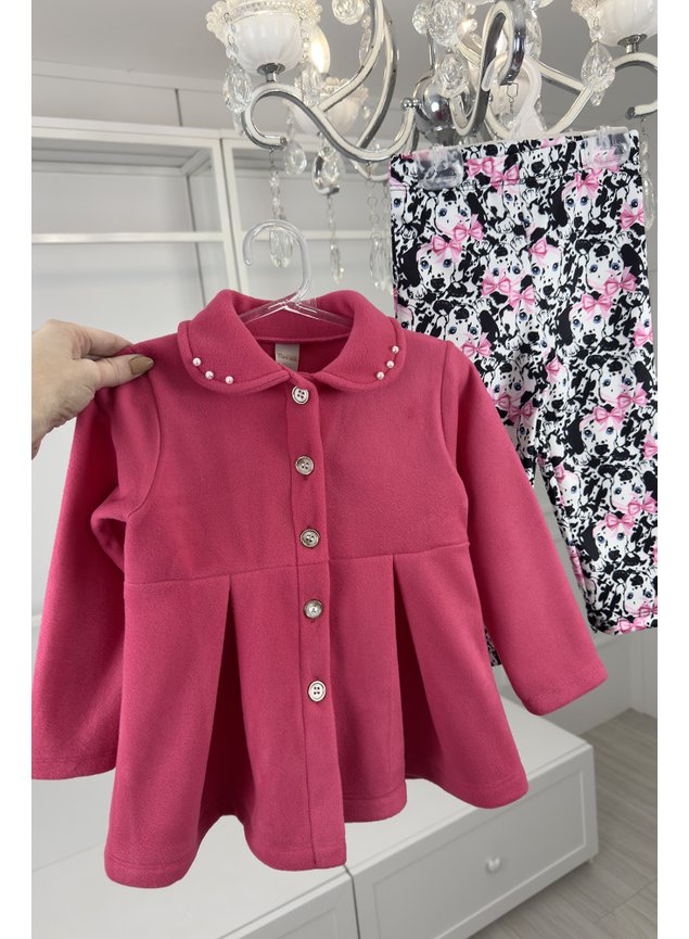CONJUNTO soft pink cala termica mini conceito botoes