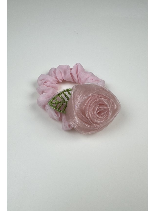AMARRADOR flor rosa tule organza mini conceito