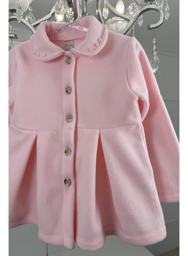 CASACO ROSA BEBE MINI CONCEITO TERMICO MENINAS INFANTIL