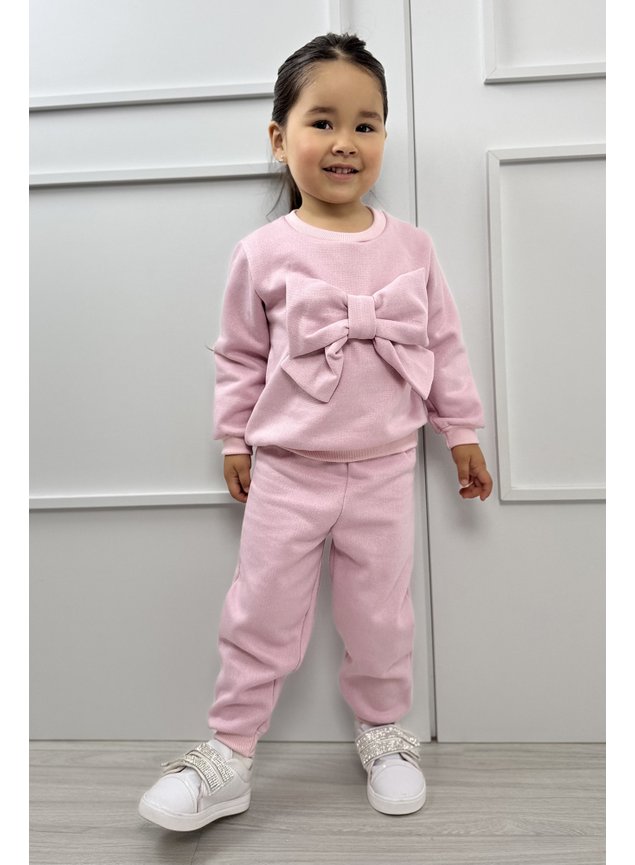 conjunto laco moletom menina infantil miniconceito g