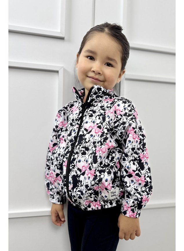 corta vento dalmata menina infantil miniconceito k