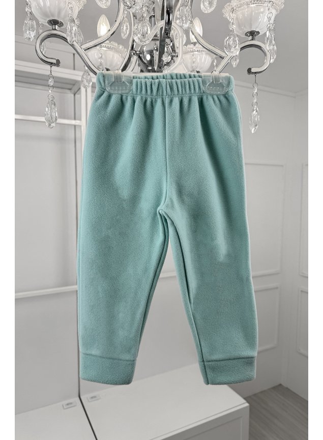 calca verde soft menina infantil h