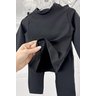 conjunto termico preto menina infantil miniconceito m