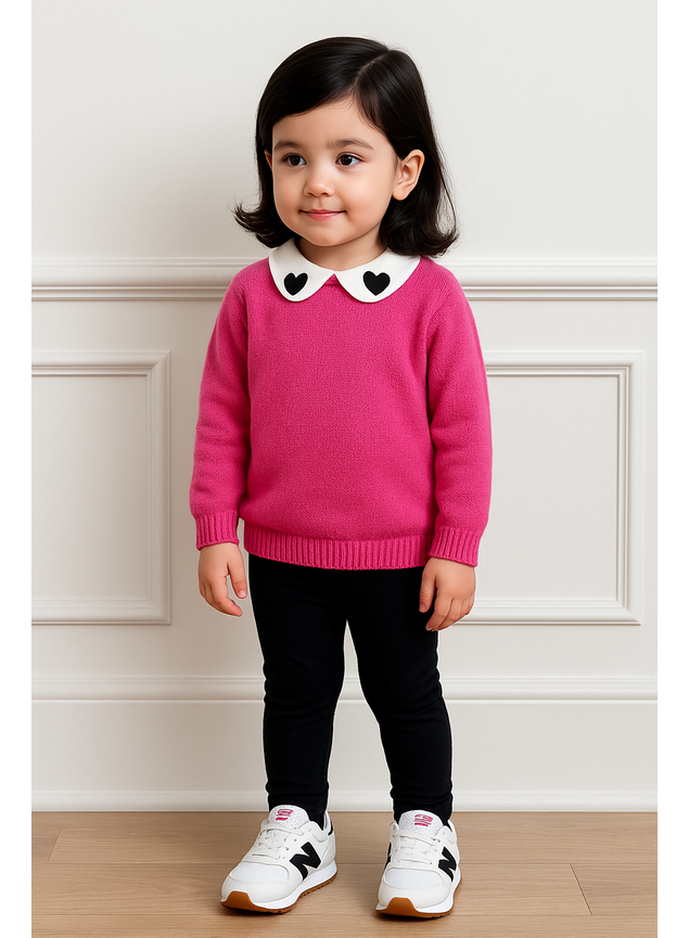 conjunto pink tweed mini conceito