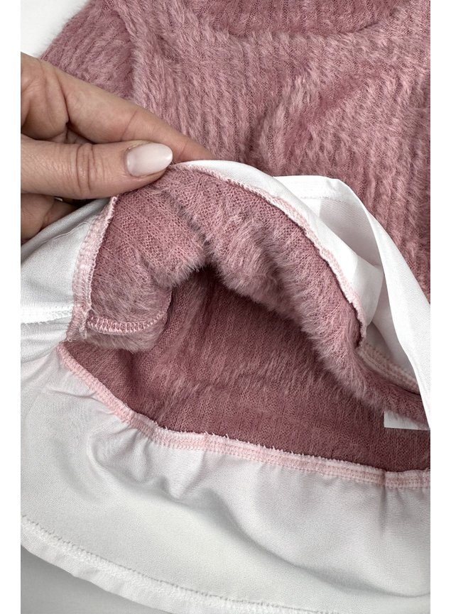 casaco pelo sobreposicao menina infantil miniconceito