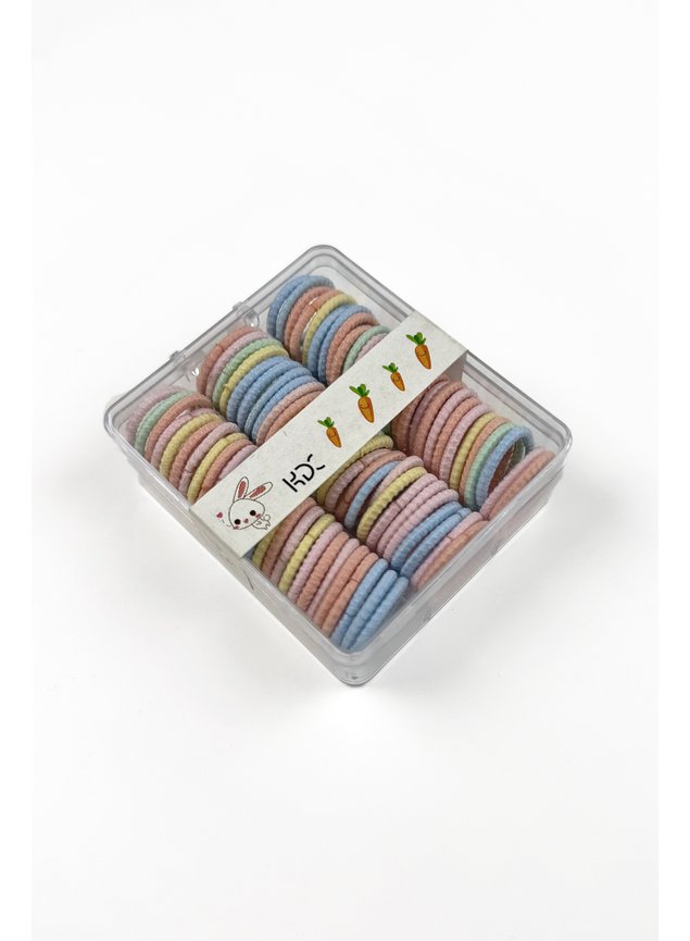 kit elasticos menina infantil miniconceito colorido p