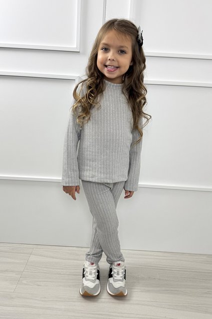 conjunto tricot menina infantil miniconceito zeinza blusa calca h