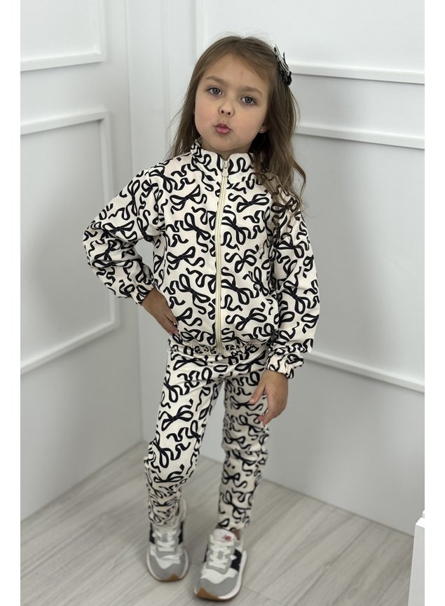 conjunto lacos menina infantil miniconceito calca corta vento menina a