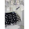 conjunto tule amour menina infantil miniconceito s