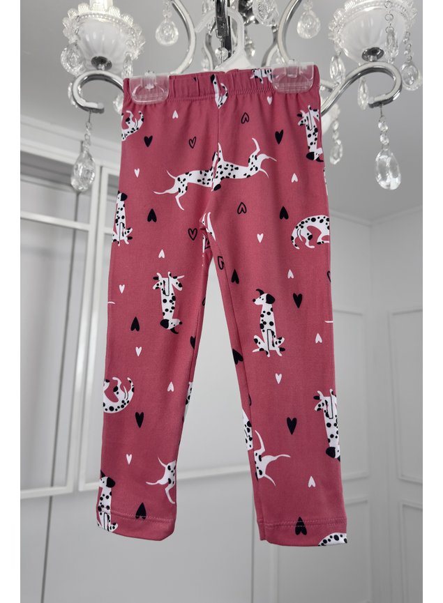 calca dalmata pink menina infantil miniconceito