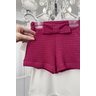 conjunto blusa manga curta shorts pink s